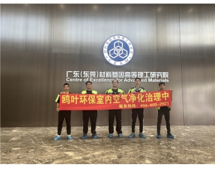 东莞材料基因高等理工研究院除甲醛
